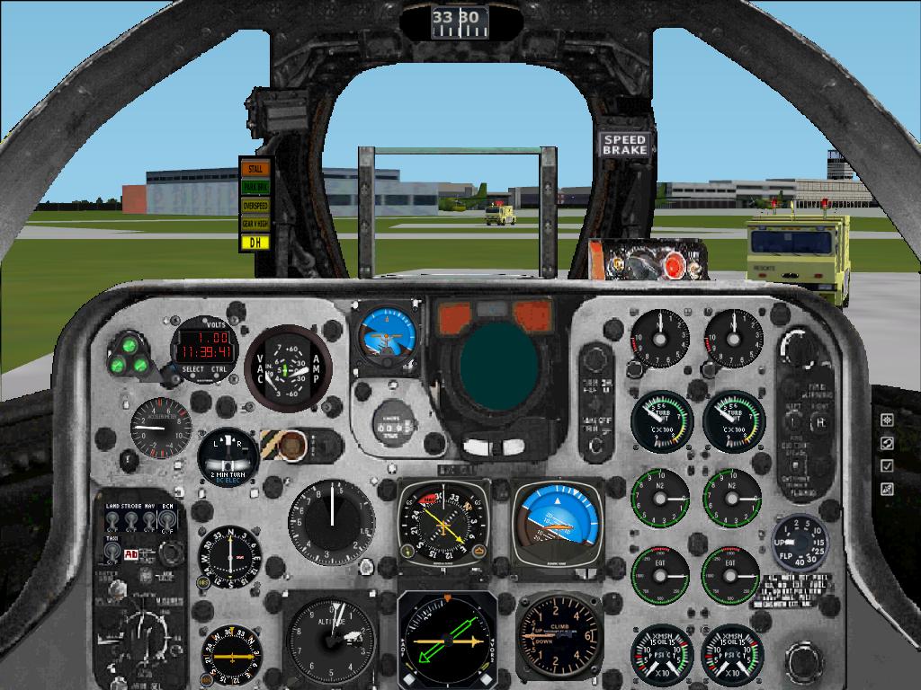 Fs2004/2002 Photorealistic Panel For The Fighter F-101 Voodoo — 1