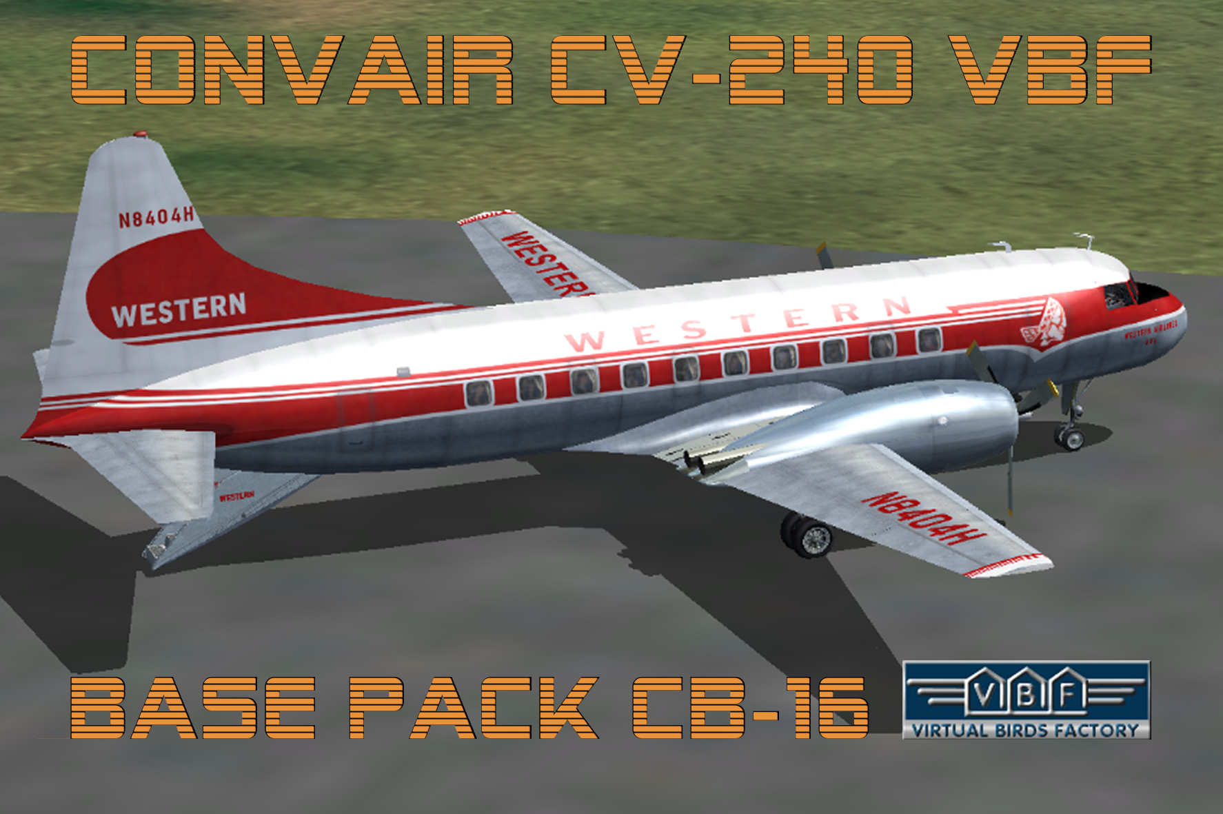 Fs2004 Convair Cv-240 Vbf Cb-16 Base Pack — 1