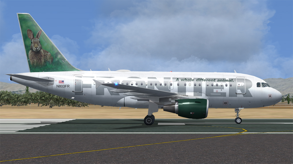Airbus A318 Frontier Airlines N803Fr — 1