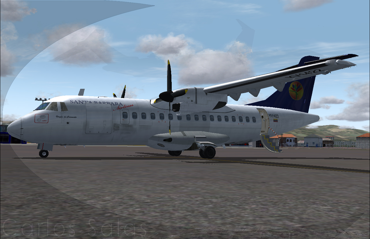 Fs2004 Santa Barbara Airlines Atr 42-300 — 1