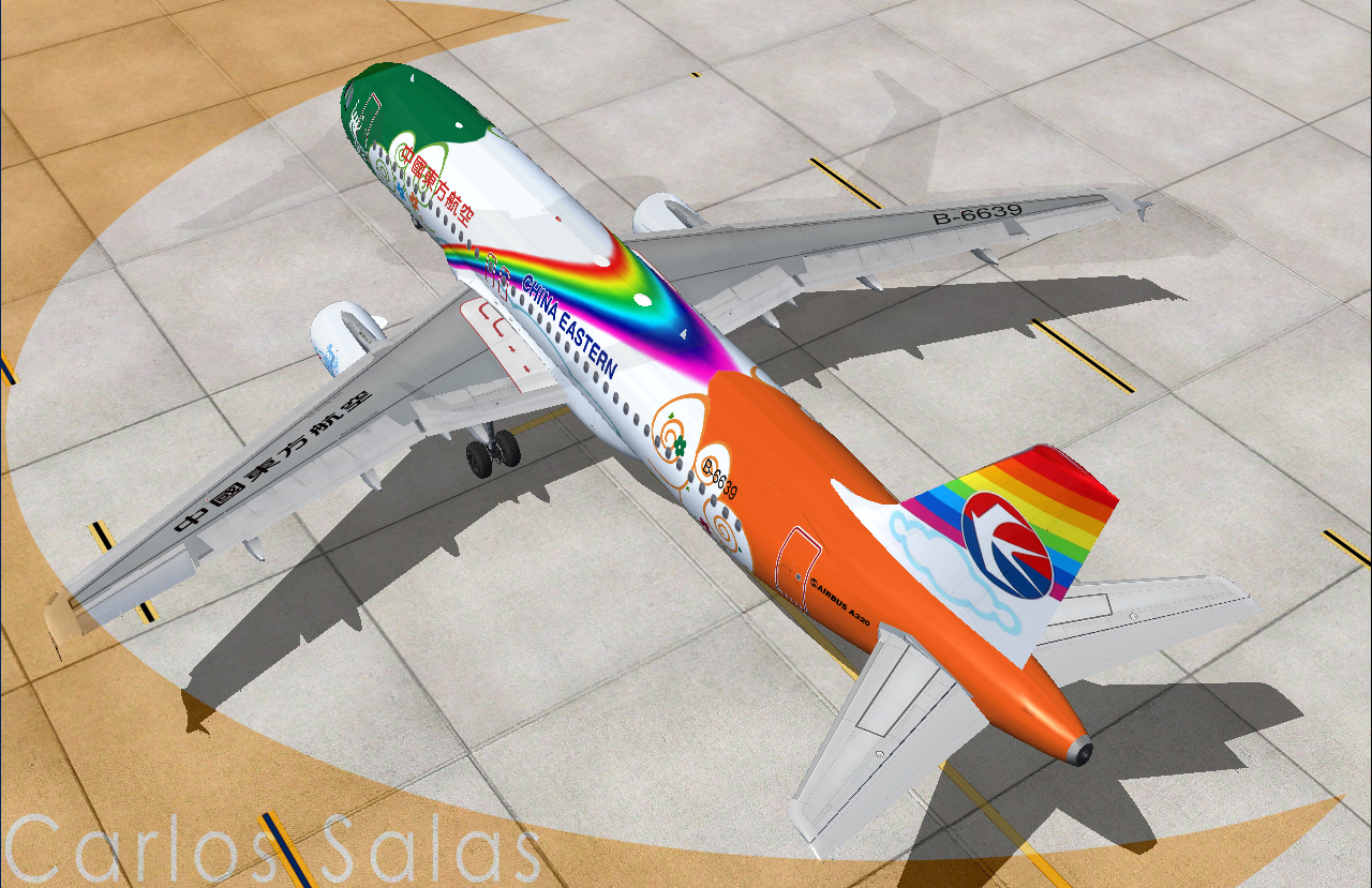 Project Airbus Iae A320-232 China Eastern Expo Shangai 2010 — 1