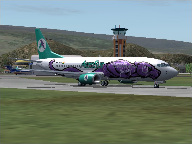 Aerosur Boeing 737-400 Named Puma Cp-2653 — 1
