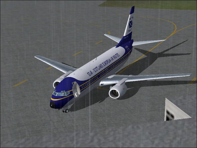 Sear Scottish Airways Vista Liners Vl-737-300 For Fs2004 Only — 1