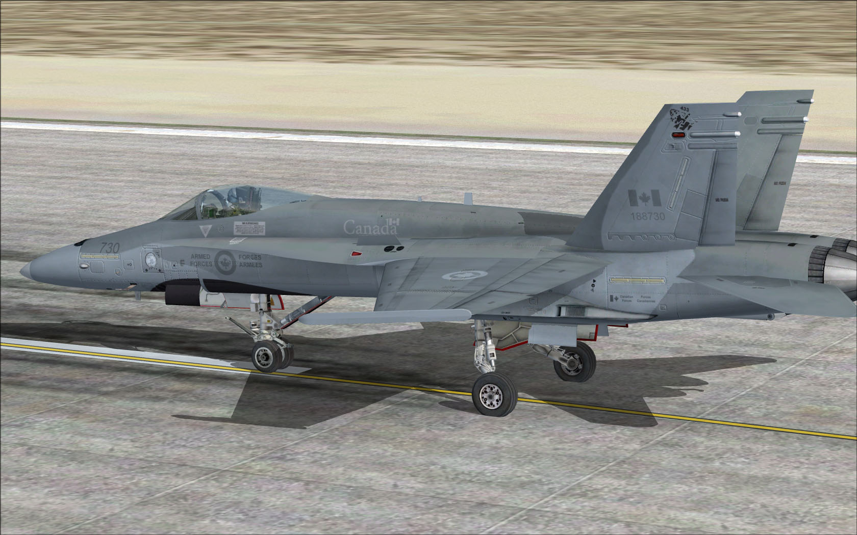Fsx Fa-18C Hornet Hanimod1.1 — 1
