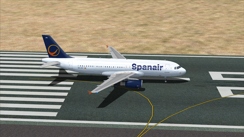 Fs2004 Airbus A320 Spanair — 1