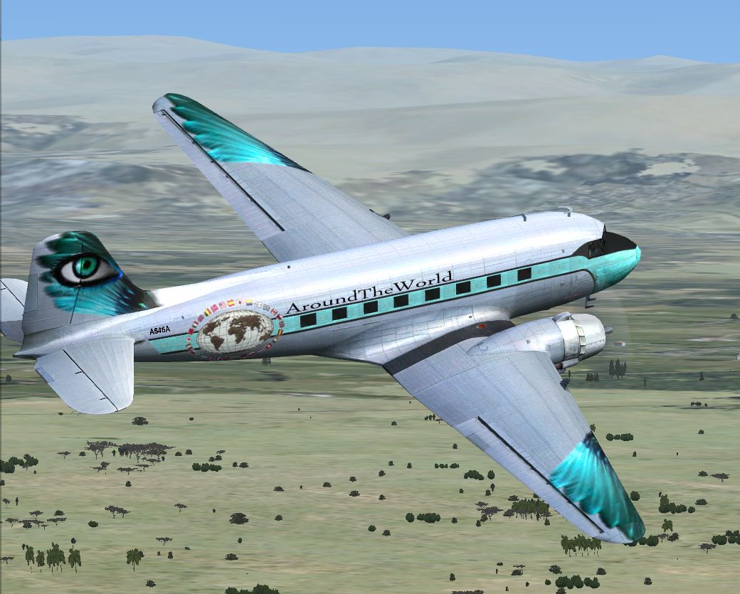 Douglas Dc-3 Around The World