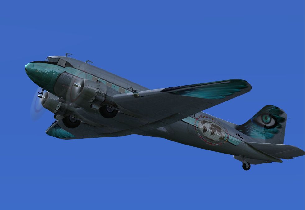 Douglas Dc-3 Around The World