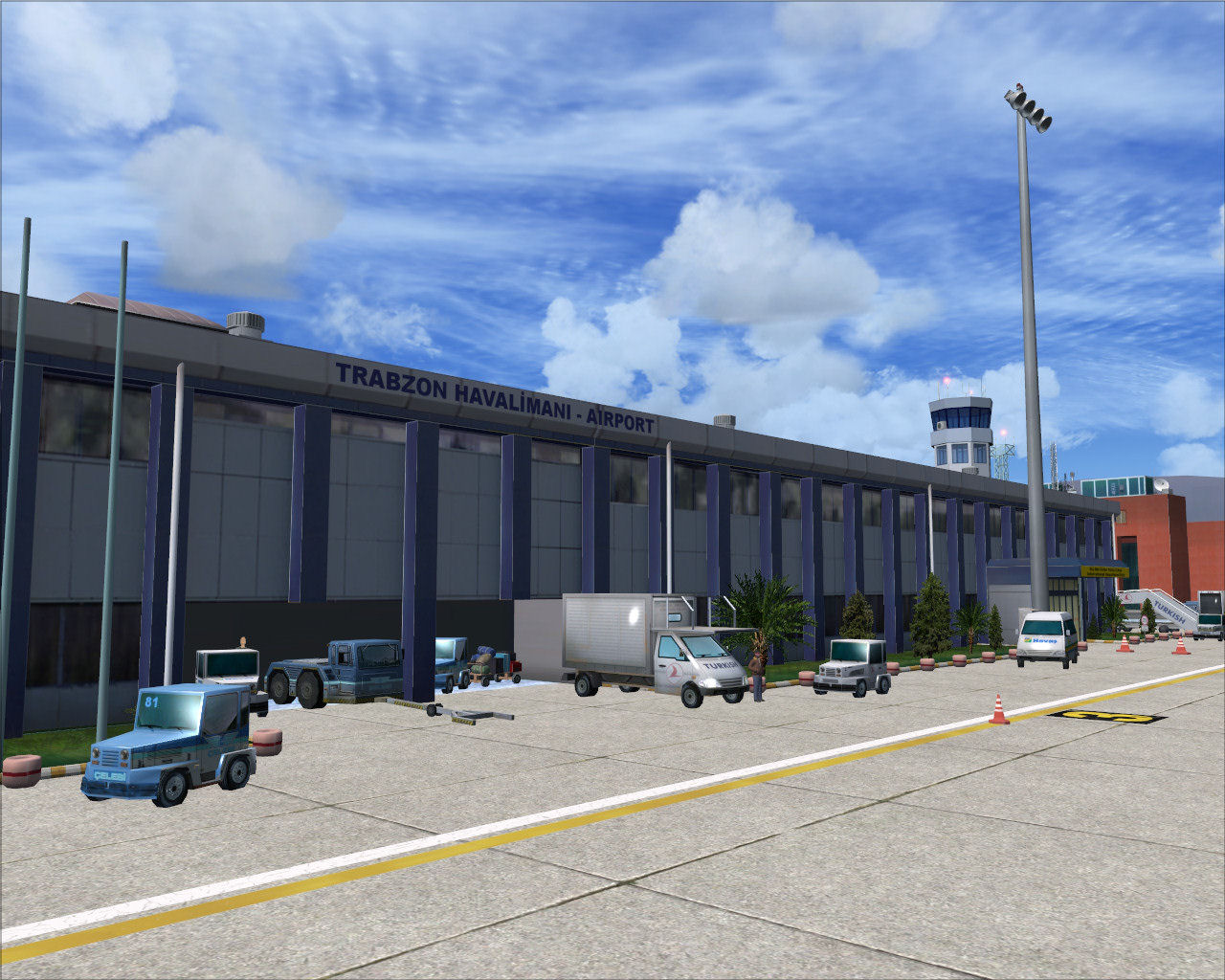 Fsx Scenery Trabzon (Ltcg) Airport — 1