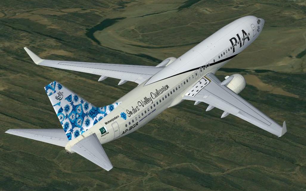 Mohenjodaro Indus Valley Civilisation Pia Boeing 737-800 — 1