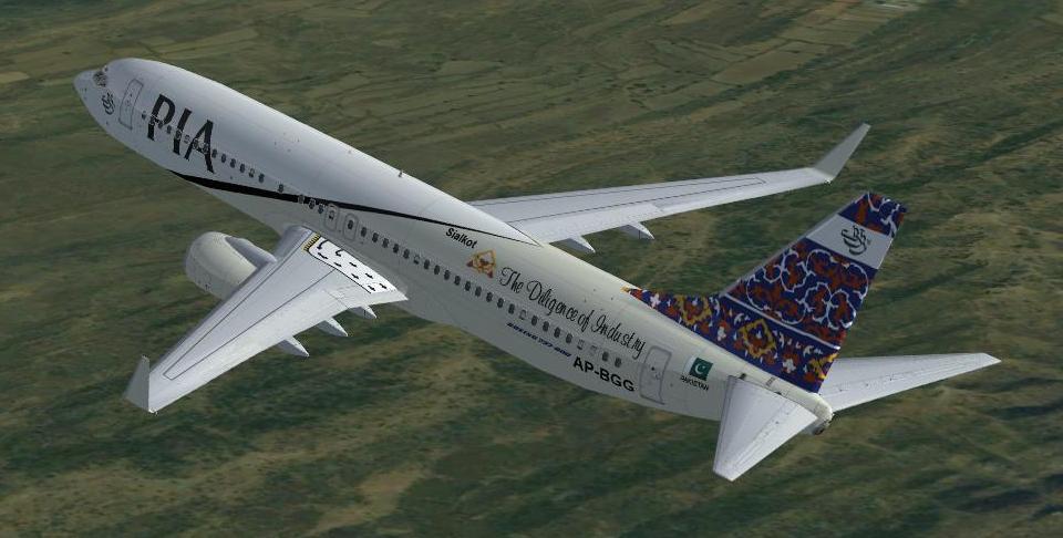 Sialkot The Diligence Of Industry Pia Boeing 737-800 — 1