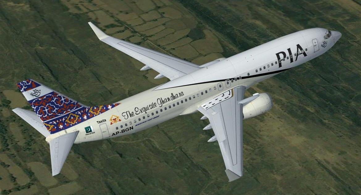 Fsx Pia Boeing 737-800 Taxila The Exquisite Ghandhara — 1