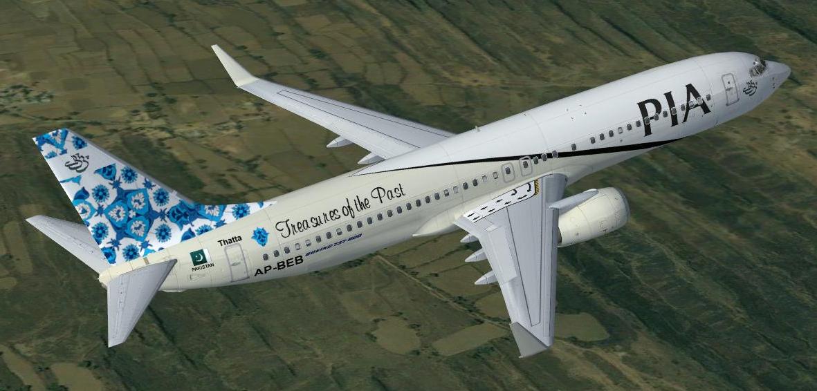 Fsx Pia Boeing 737-800 Thatta Treasures Of The Past — 1