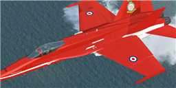 Fsxa Fa-18 Red Arrows Repaint — 1