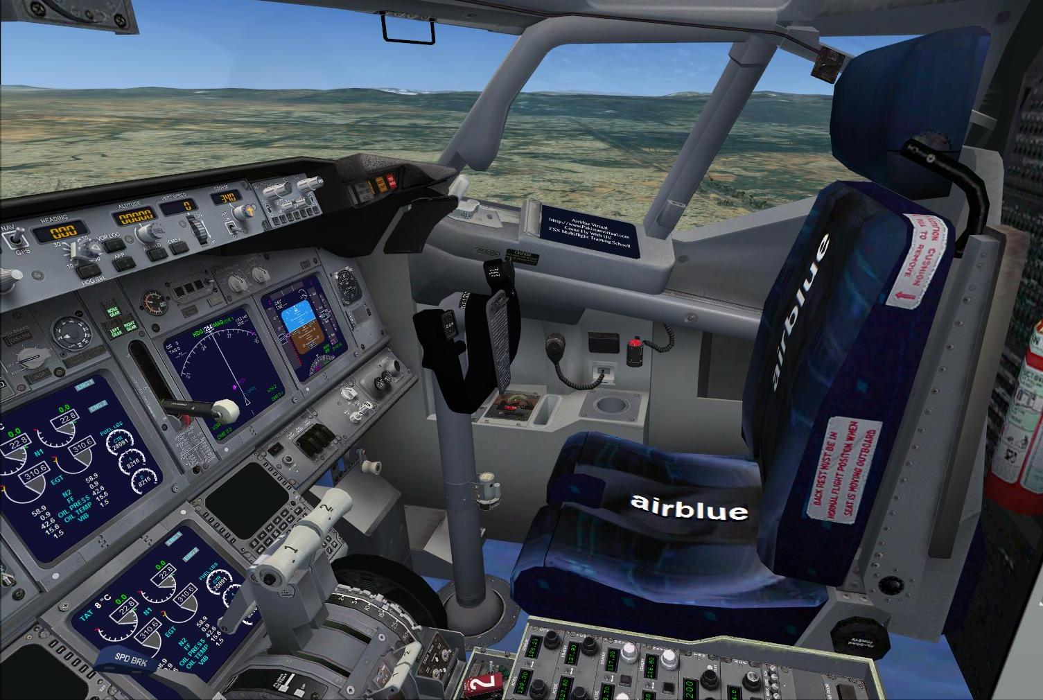 Fsx Pakistan Airblue Airlines Boeing 737-800 — 1