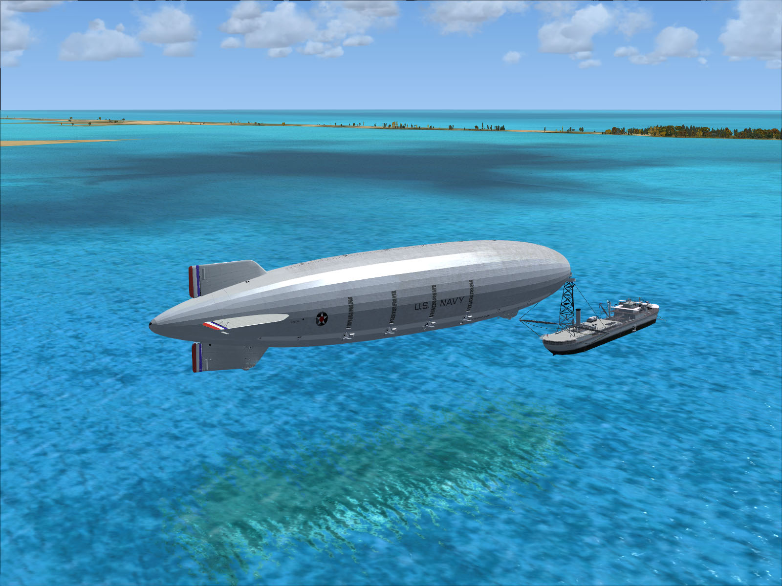 Fsx Uss Patoka Av-6 — 1