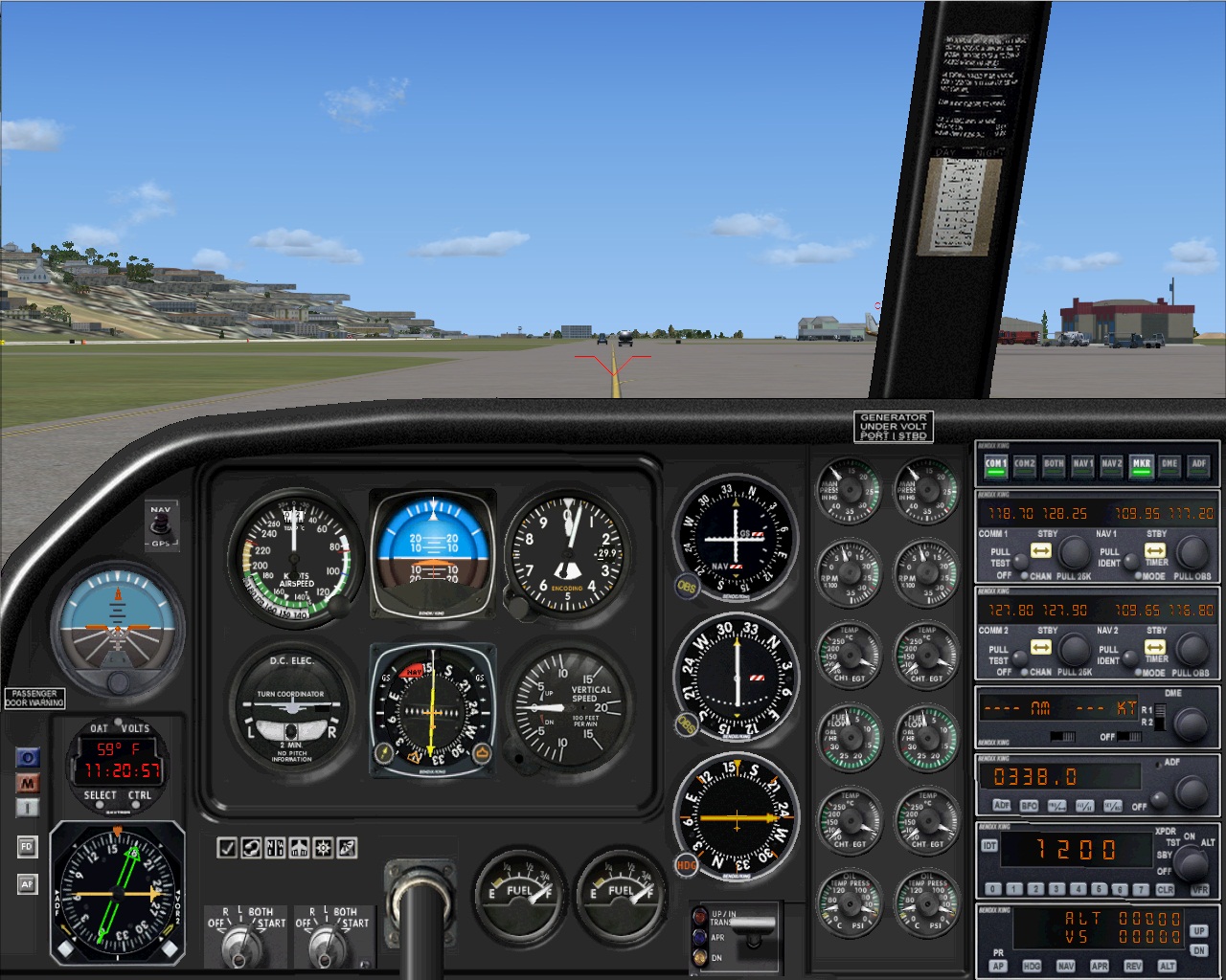 Fsx Britten Norman Islander Bn-2 Transgabon — 1