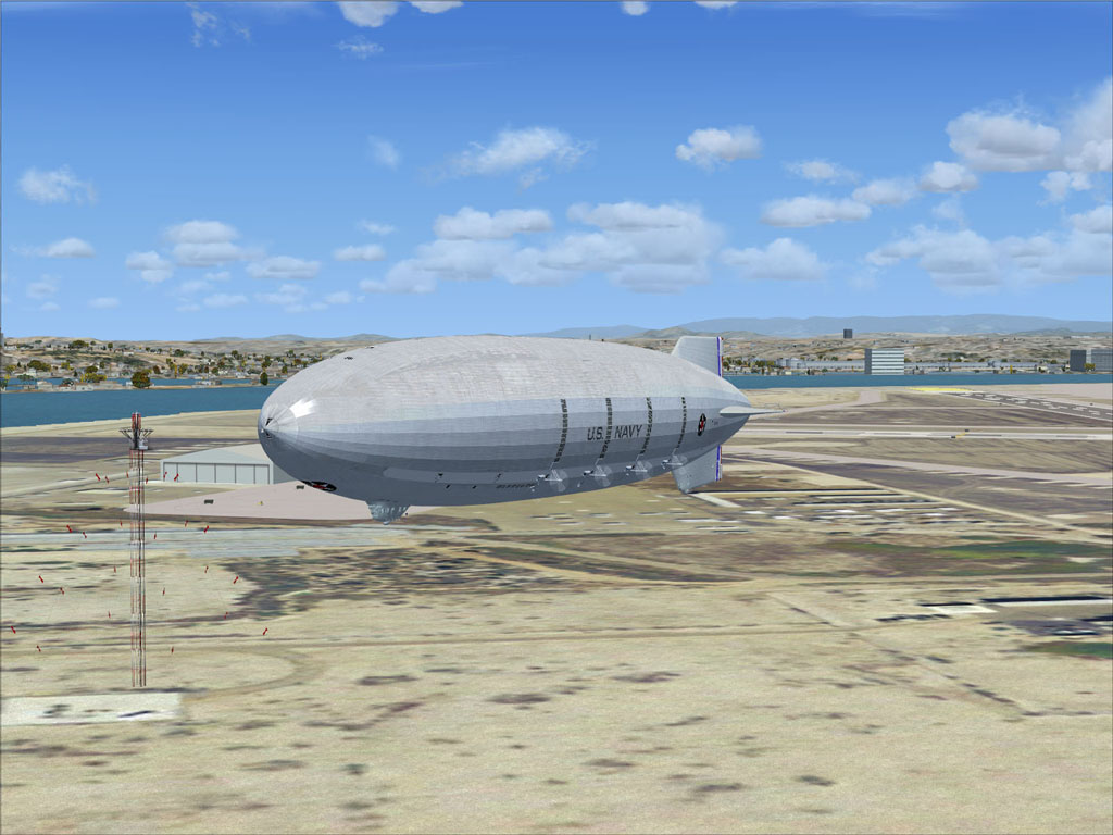 Fsx Uss Macon Zrs-5 Airship — 1