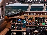 Fs2004 - Dc-9 Panel - Retouched And Air-Brushed Bitmap - Nav/Com 1 & 2 Functional On Main — 1