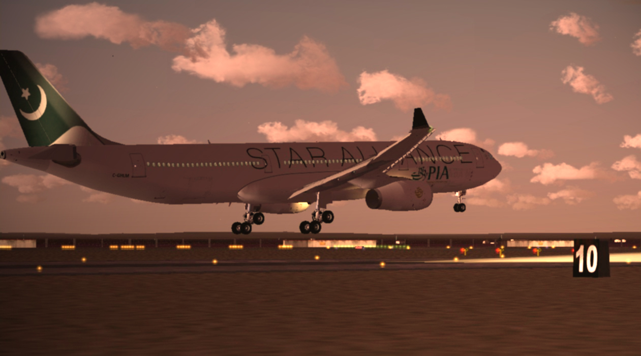 Fs2004 Pia Air Canada A330-343X Star Alliance — 1