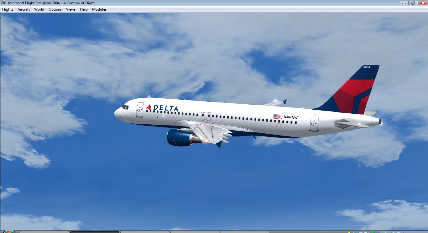 Fs2004/Fsx Ifdg Delta A320 V1 — 1