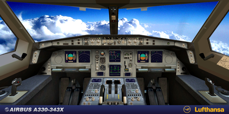 Fsx A330-343X Lufthansa — 1