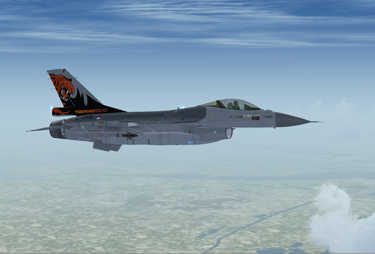 Aerosoft F-16 Rnlaf J-055 Tigermeet 2010 — 1