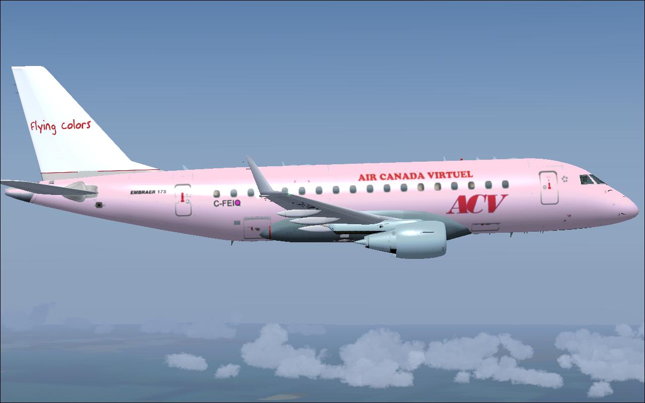Dreamwings Embraer 170 - Air Canada Nc (C-Feiq) Dreamwings Proudly Presents The Embraer 17 — 1