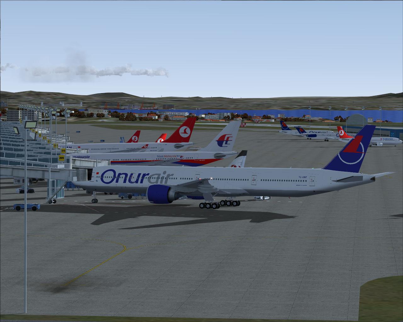 Onur Airlines Tc-Obz Boeing 777-300Er General Electric 90-115B1 — 1