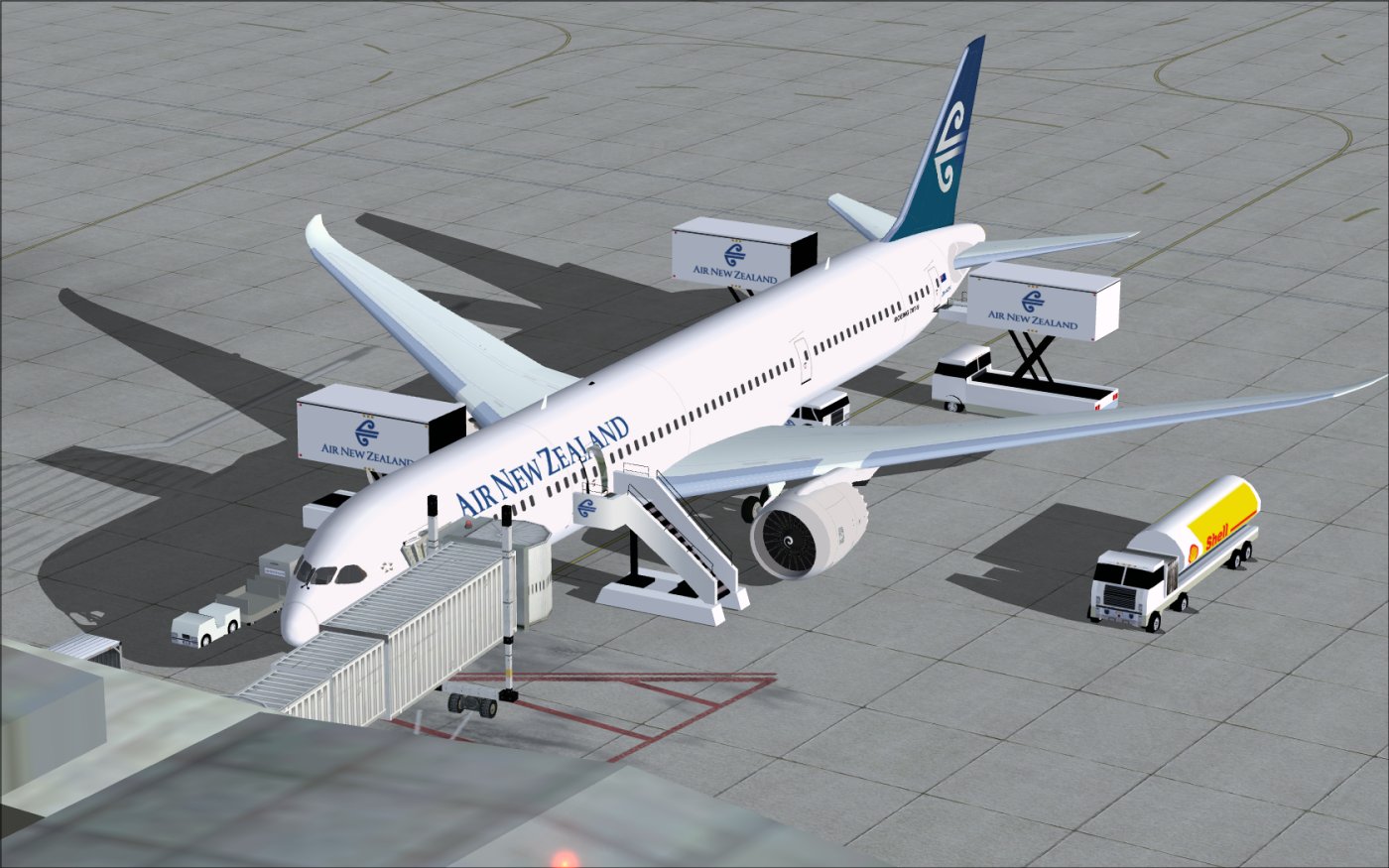 Fsx Air New Zealand Boeing 787-9 V2 — 1