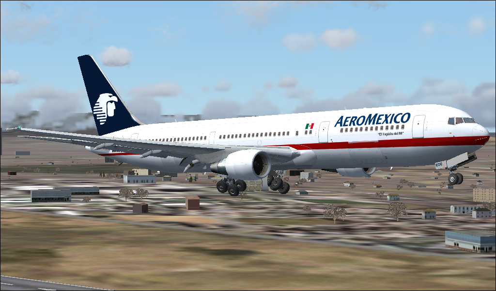 Fs2004 Boeing 767-3Q8Er Aeromexico — 1
