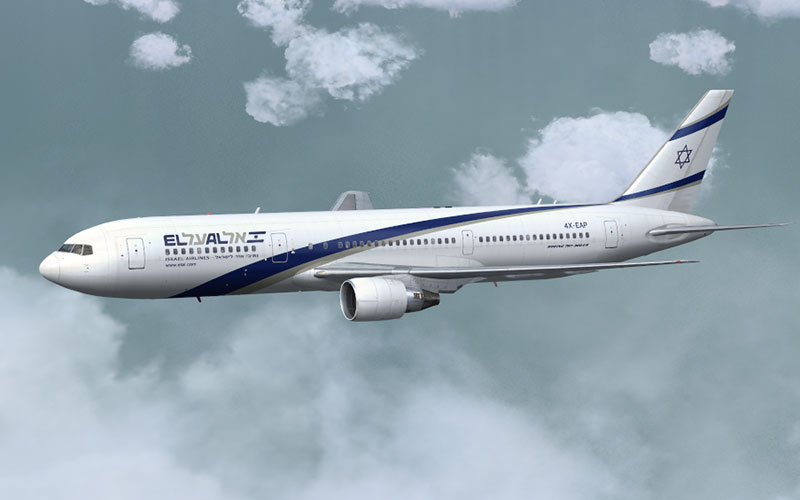 Fsx/Fs2004 El Al Israel Airlines Boeing 767-3Y0/Er 4X-Eap — 1