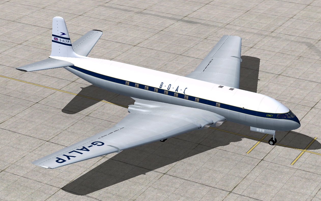 Fs2004 Dh 106 Comet 1 And 2 Ver 2 — 1