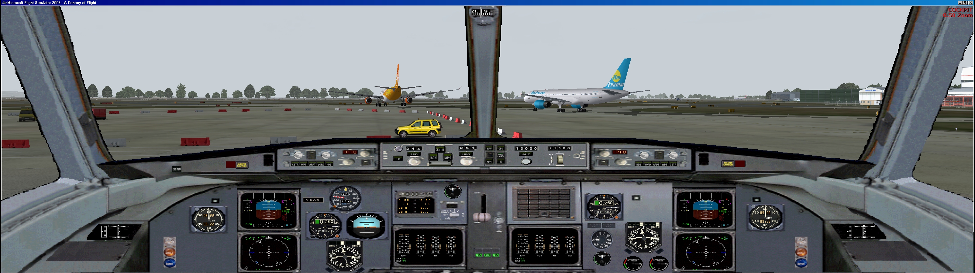 Fs2004 Fokker 100/70 Panel For Dual Monitors