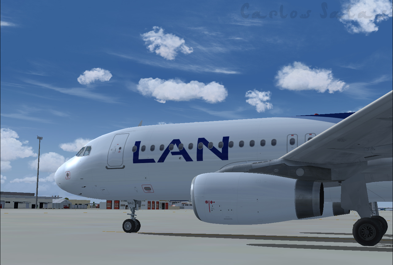 Fs2004 Project Airbus Iae A320-232 Lan Airlines — 1