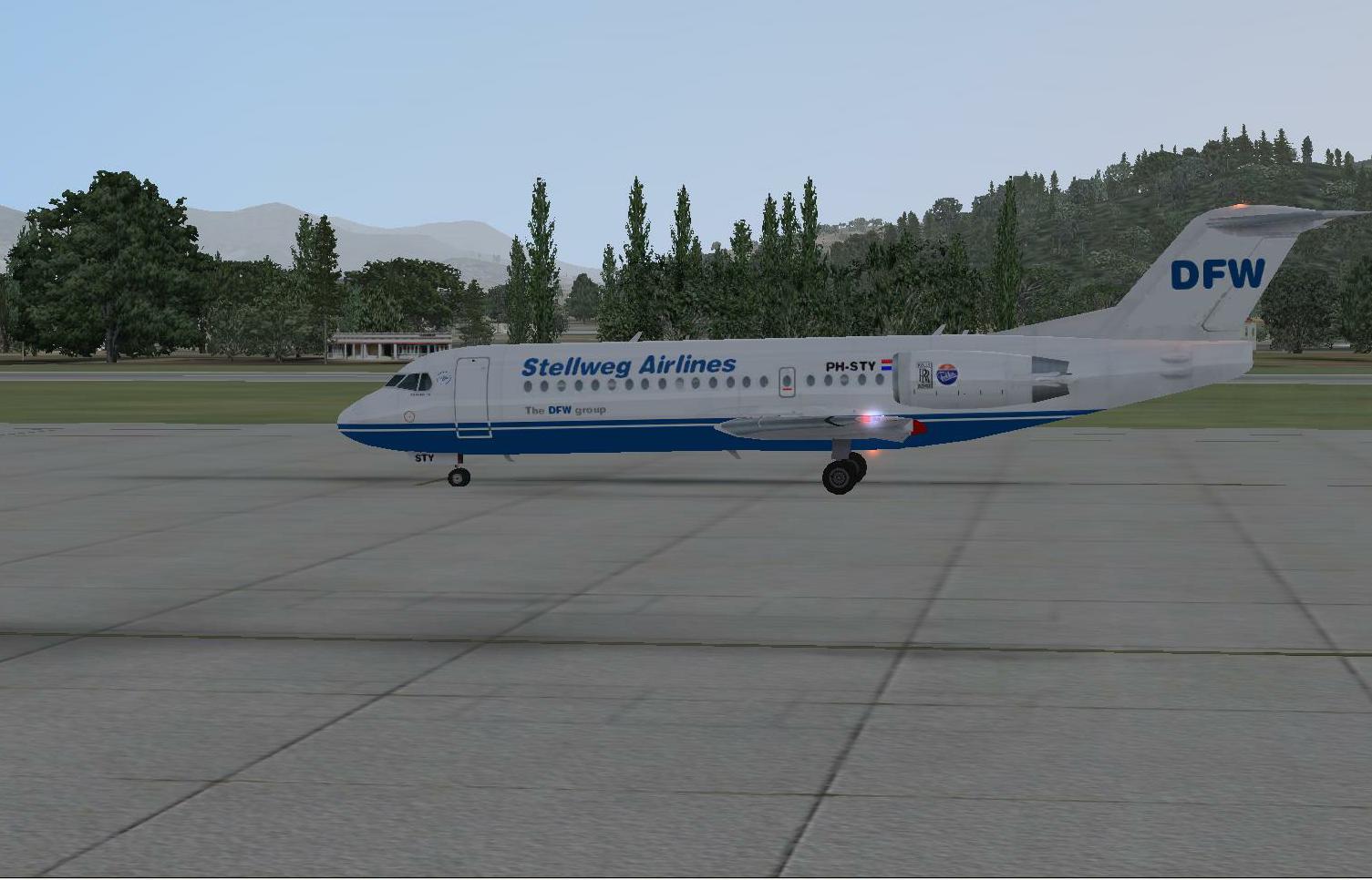 Fsx Stellweg Airlines Fokker 70 — 1