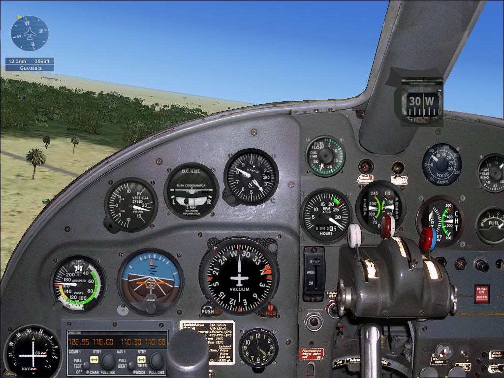 Fsx/Fs2004 Panel For The Stol Aircraft Dornier Do 27 — 1