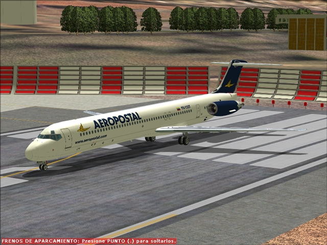 Fs2004 Md88 Aeropostal Venezuela Sga Md88 — 1