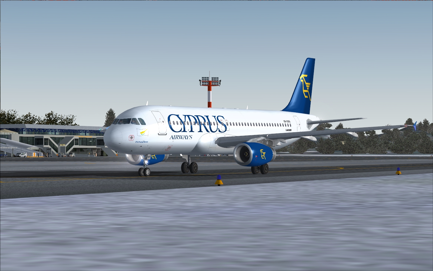 Cyprus Airways Airbus A320-232 Iae — 1