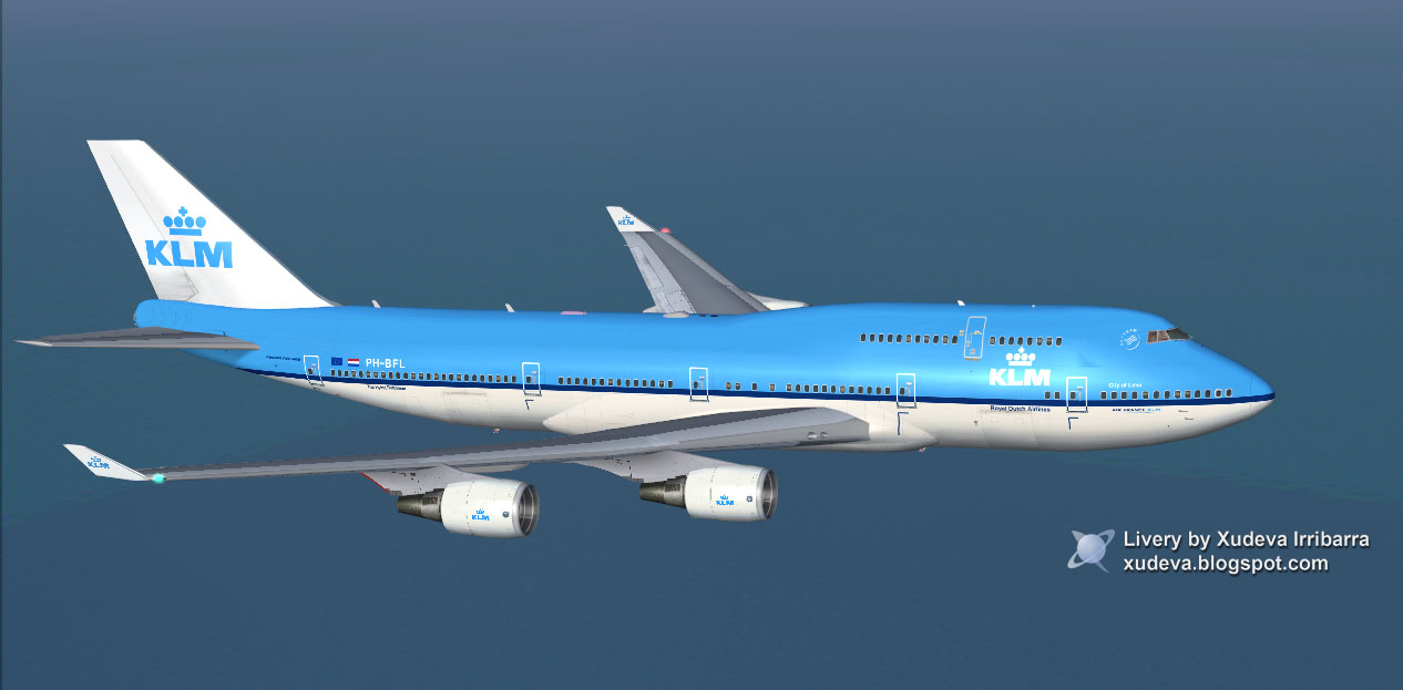 Klm Royal Dutch Airlines 747-406 — 1