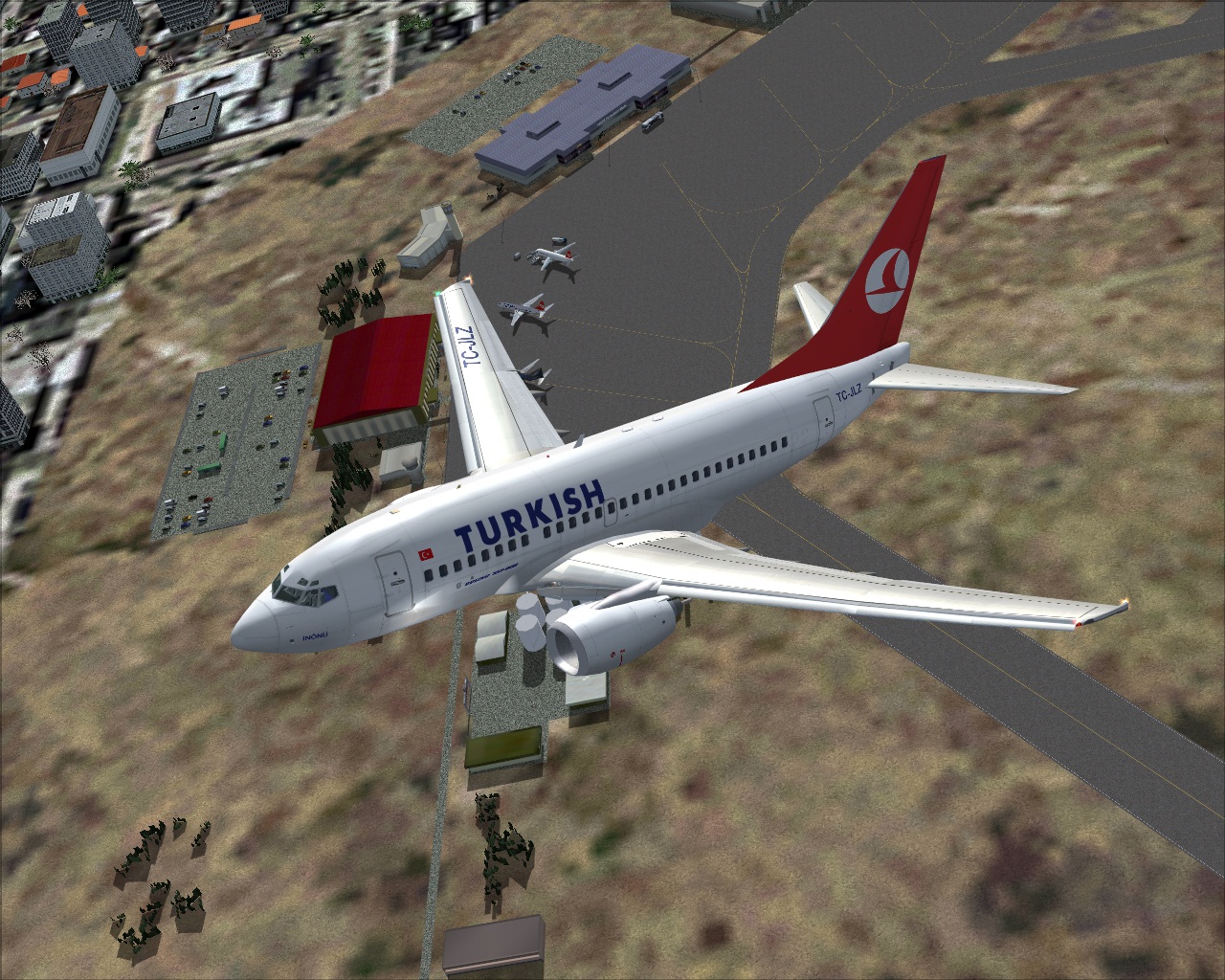Turkish Airlines Tc-Jlz Boeing 737-600 Dreamliner — 1