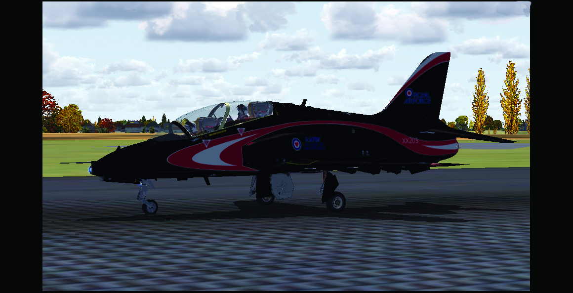 Sky Sim Hawk T1A 208 Sqn 2007 — 1