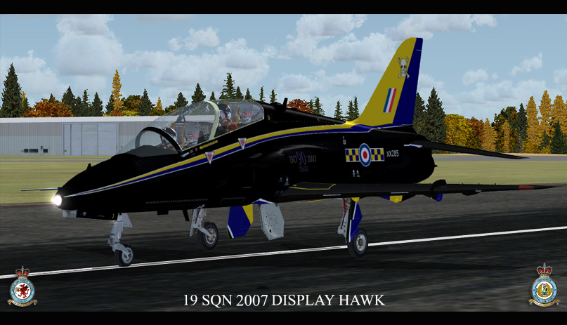 Sky Sim Hawk T1A 19 Sqn 2004 — 1
