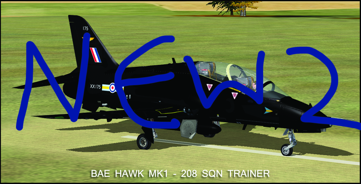 Skysim Hawk T.mk1 208 Sqn Hawk — 1
