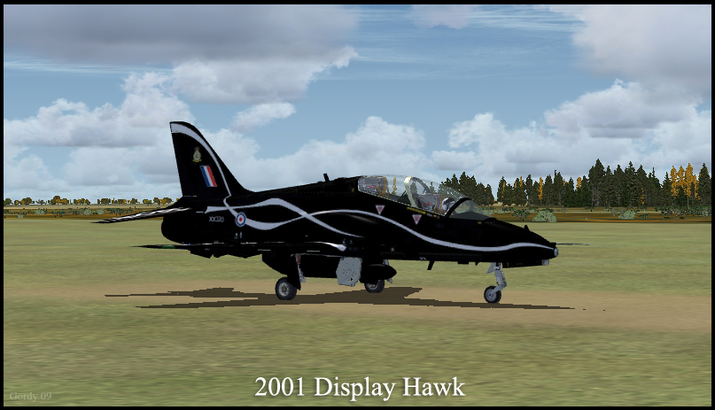 Sky Sim Hawk T1A 19 Sqn 2001 — 1