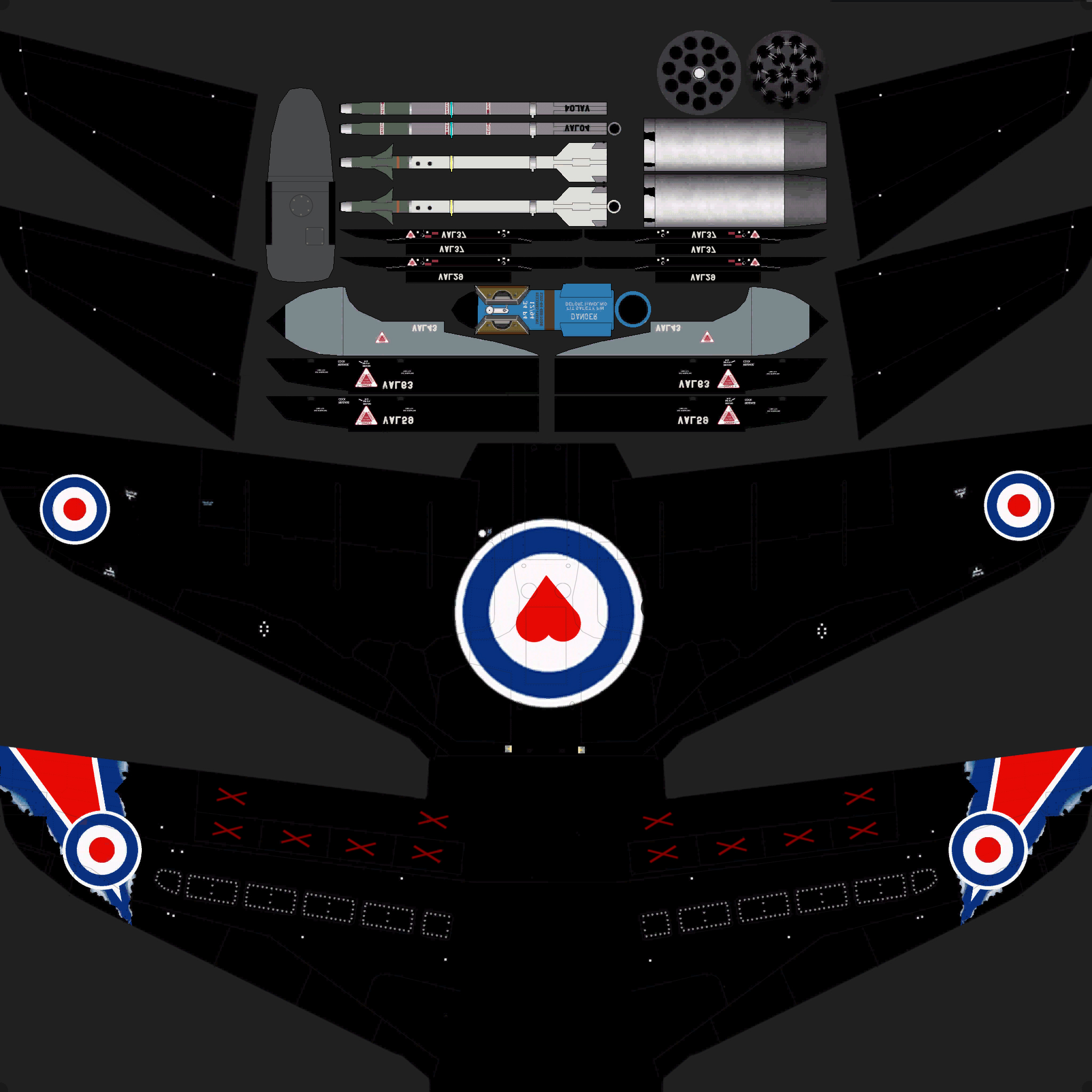 Skysim Hawk T.mk1 2009 Display — 1