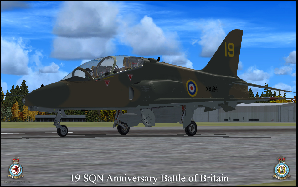 Sky Sim Hawk T1 19 Sqn Anniversary Battle Of Britain — 1