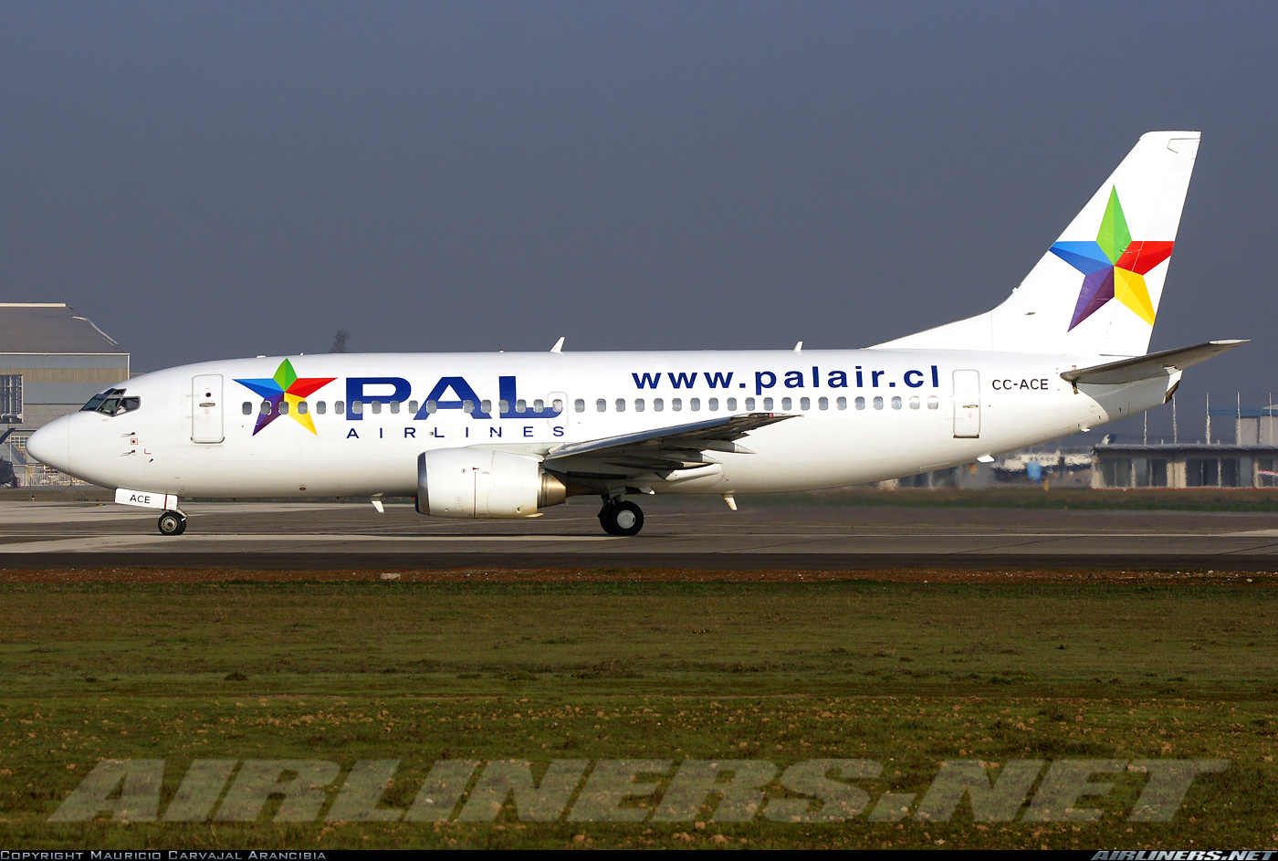 Fs2004 Aircraft Boeing 737-300 Principal Airlines Chile (Pal Airlines) — 1