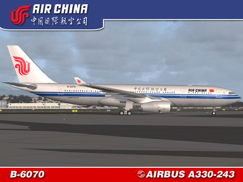 Fs2004 Project Opensky Airbus A330-243 Air China — 1