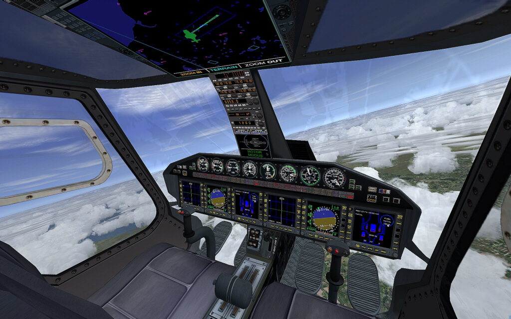 Helicopter Airwolf Lufthansa For Fs2004 — 1