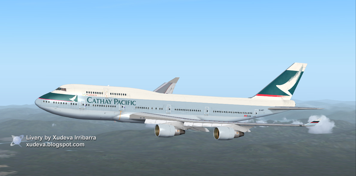 Cathay Pacific Boeing 747-412 — 1